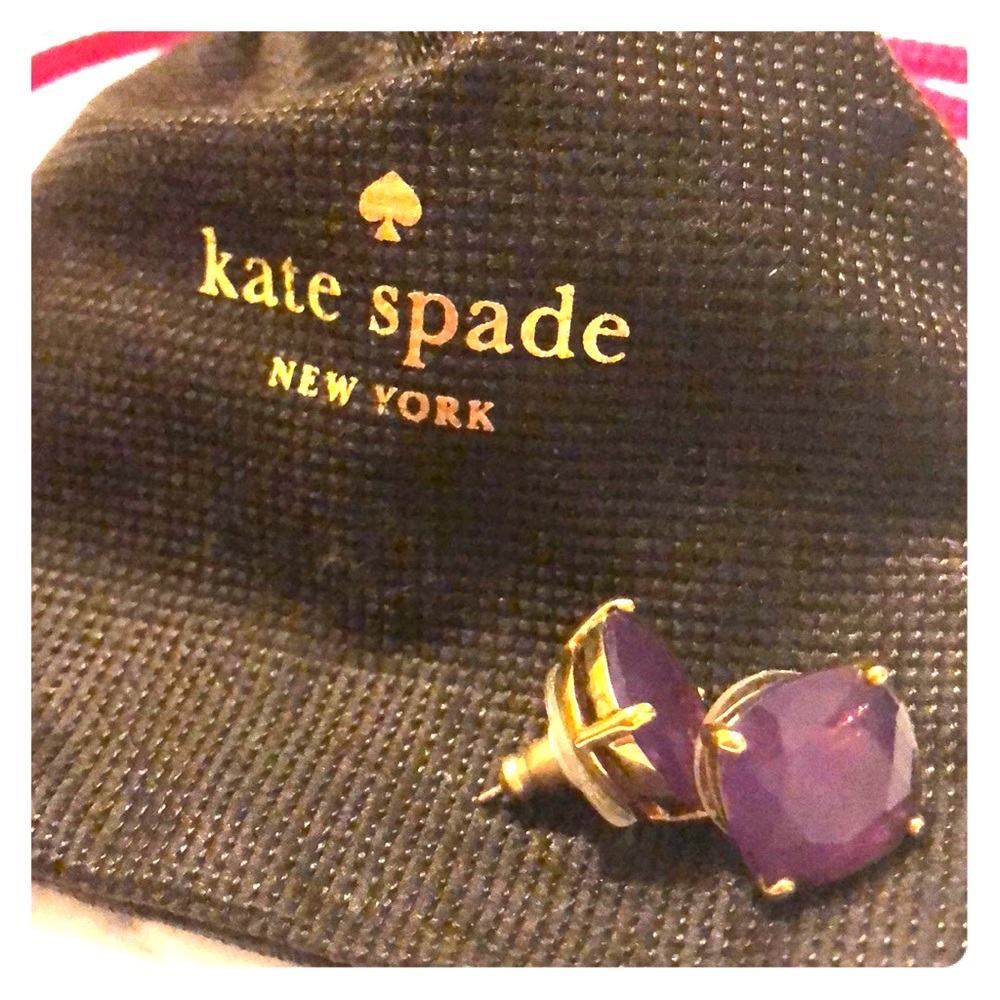 Kate Spade Violet Stud Earrings
